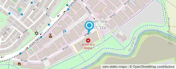 מפת הגעה אל ד"ר ודים מקרין