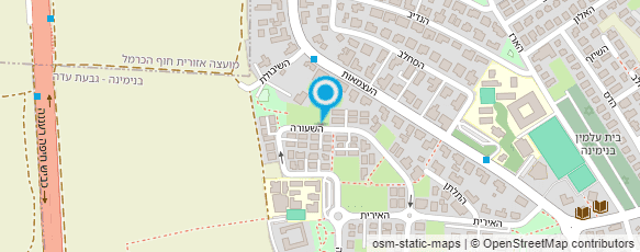 מפת הגעה אל כהן העץ