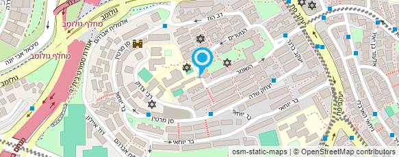 מפת הגעה אל בית ספר יסודי גבעת גונן