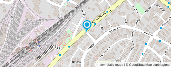 מפת הגעה אל ב.ס.ש הובלות