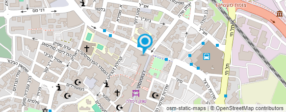 מפת הגעה אל הפלאפל