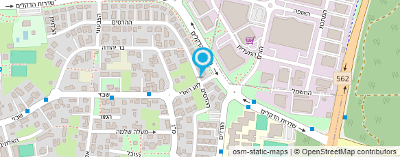 מפת הגעה אל אורן פרח