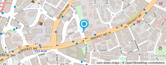 מפת הגעה אל עו"ד תגר מוטי