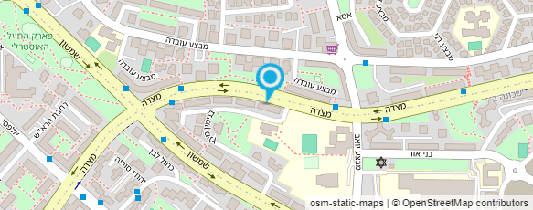 מפת הגעה אל קליניקה ביתית בשמיים מפת הגעה אל קליניקה ביתית בשמיים