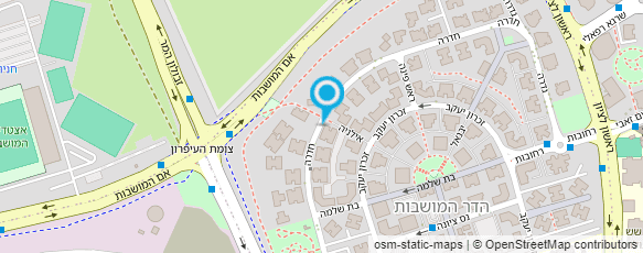 מפת הגעה אל חן שחם