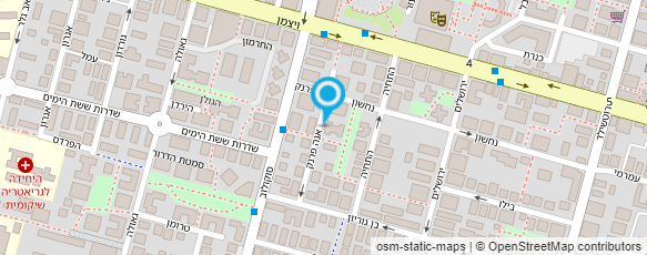 מפת הגעה אל יואב עו"ס