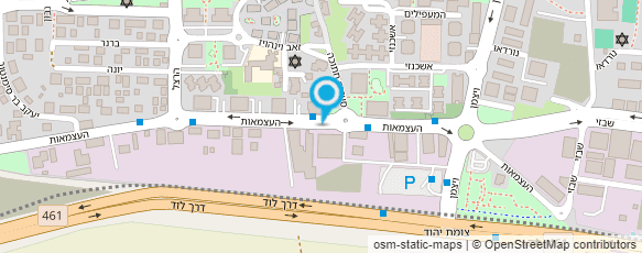 מפת הגעה אל צמיגי השלושה יהוד