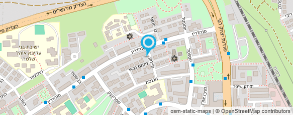 מפת הגעה אל שואו רום SHOWROOM