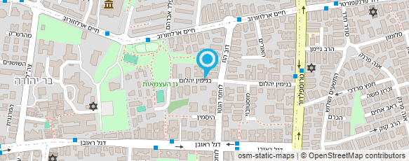 מפת הגעה אל אופיר בנייה ושיפוצים