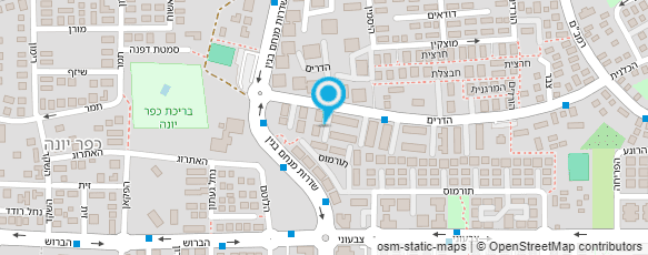 מפת הגעה אל אדר החלקות שיער