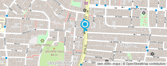 מפת הגעה אל מתן נסטל נדל"ן