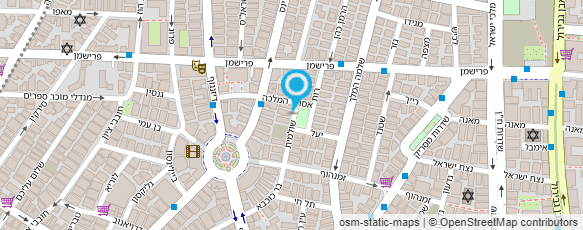 מפת הגעה אל עו"ד טולדנו דניאל