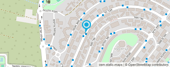 מפת הגעה אל יריד המזרונים