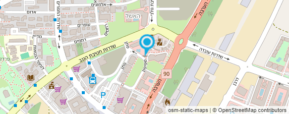 מפת הגעה אל מלון בי יוניק