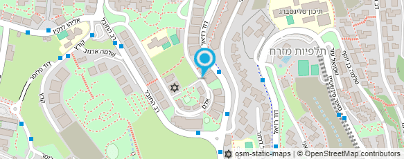 מפת הגעה אל דוד בונן