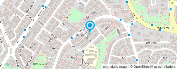 מפת הגעה אל סמדר קורן - מאפרת