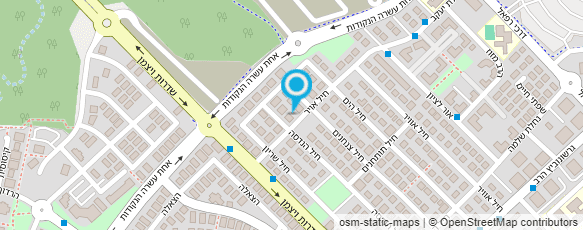 מפת הגעה אל ילנה שוסטרמן - מאפרת