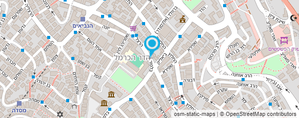 מפת הגעה אל adams fashion