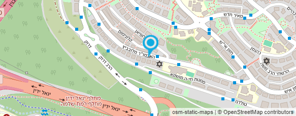 מפת הגעה אל דוד שוורץ