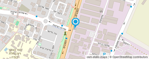 מפת הגעה אל עו"ד נבון מיכל