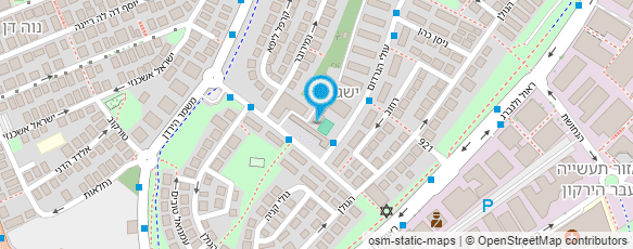 מפת הגעה אל חומוסיית ג'ורג