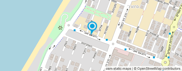 מפת הגעה אל "הולה" חנות של אירועים