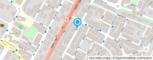 מפת הגעה אל ענבל הדר סטודיו לכלות