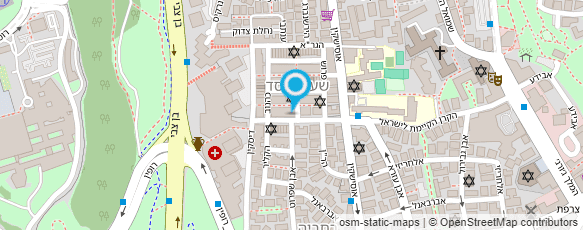 מפת הגעה אל שערי חסד