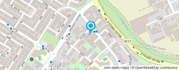 מפת הגעה אל קבוצת מ.ד איטום גגות	