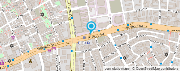 מפת הגעה אל פיצה האט