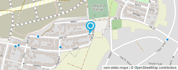 מפת הגעה אל אודליה סאסי - עיצוב שיער מפת הגעה אל אודליה סאסי - עיצוב שיער