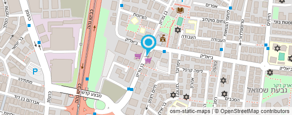 מפת הגעה אל סטודיו C  חנות