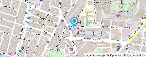 מפת הגעה אל סינמטק תל אביב