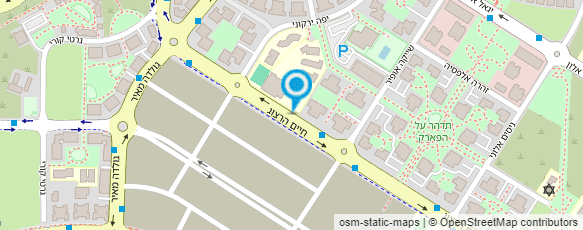 מפת הגעה אל ד"ר טטיאנה רוזנשטיין מרפאה ויטרינרית