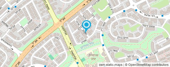 מפת הגעה אל מיכאל מאגרי מידע