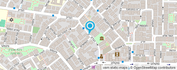 מפת הגעה אל ג'אנה עיסויים