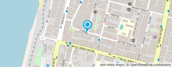 מפת הגעה אל נטלי בוארון