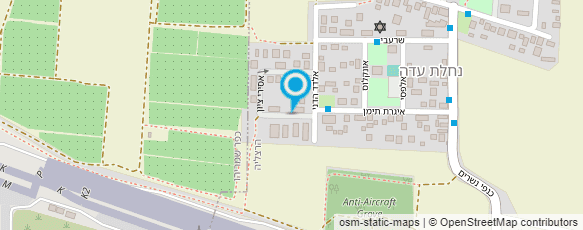 מפת הגעה אל נתנאל גינון