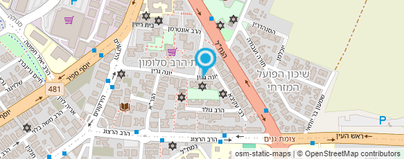 מפת הגעה אל הדס מנצור מפת הגעה אל הדס מנצור