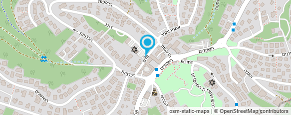 מפת הגעה אל יער יעל  - משרד עו"ד