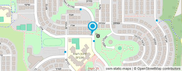 מפת הגעה אל אלמוג בר צחי