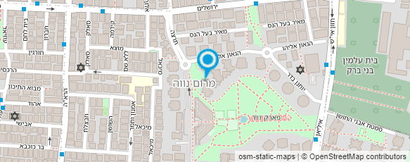 מפת הגעה אל שרית כהן - מאפרת