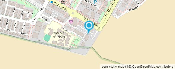 מפת הגעה אל יניב עזריה