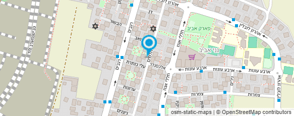 מפת הגעה אל נטליה מניקור ופדיקור