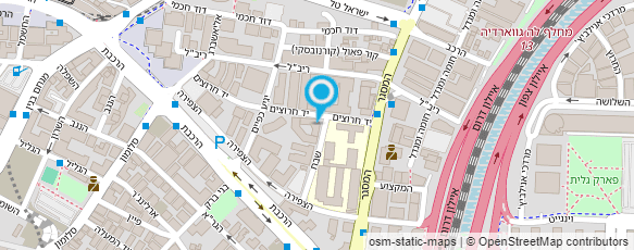 מפת הגעה אל המכבסה - Black Cat Club