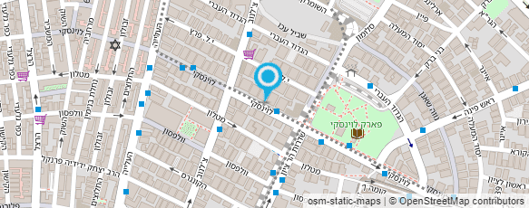 מפת הגעה אל מכבסת ג&א