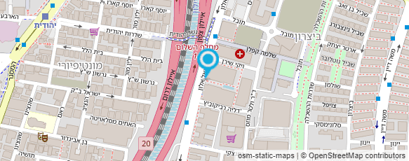 מפת הגעה אל עו"ד יצחק הררי נומי