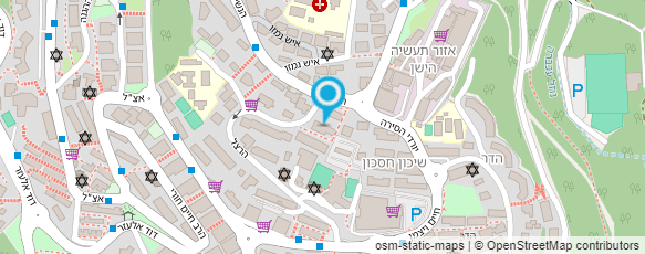 מפת הגעה אל איצ'ה'ס ספרים ויודאיקה