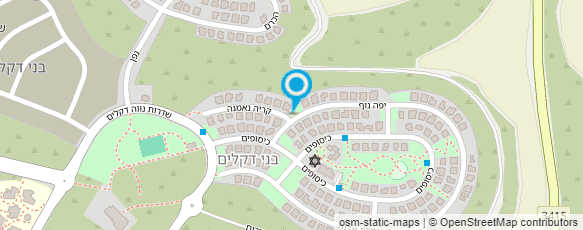 מפת הגעה אל גדי אוחנה