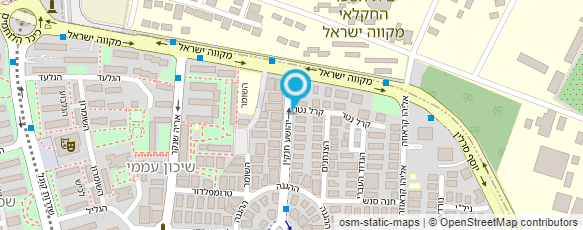 מפת הגעה אל אבירם פרצ'יקוב